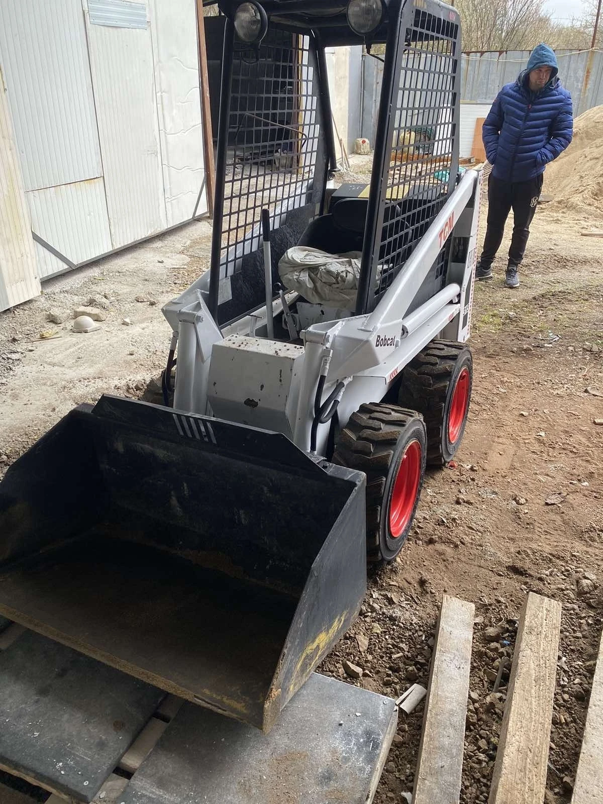 Мини челни товарачи Bobcat Clark ПЕРФЕКТНО СЪСТОЯНИЕ, снимка 1