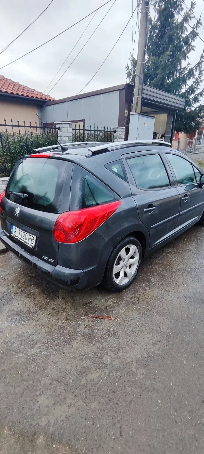 Peugeot 207 207 SW 1.4 75, снимка 7 - Автомобили и джипове - 53486316
