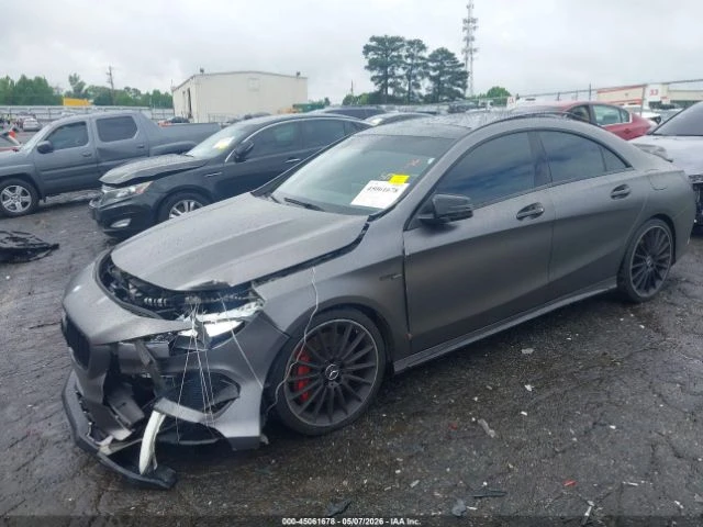 Mercedes-Benz CLA 45 AMG * 4MATIC* HARMAN KARDON* КОЖА* ПОДГРЕВ* ПАНОРАМА* , снимка 2 - Автомобили и джипове - 55219393