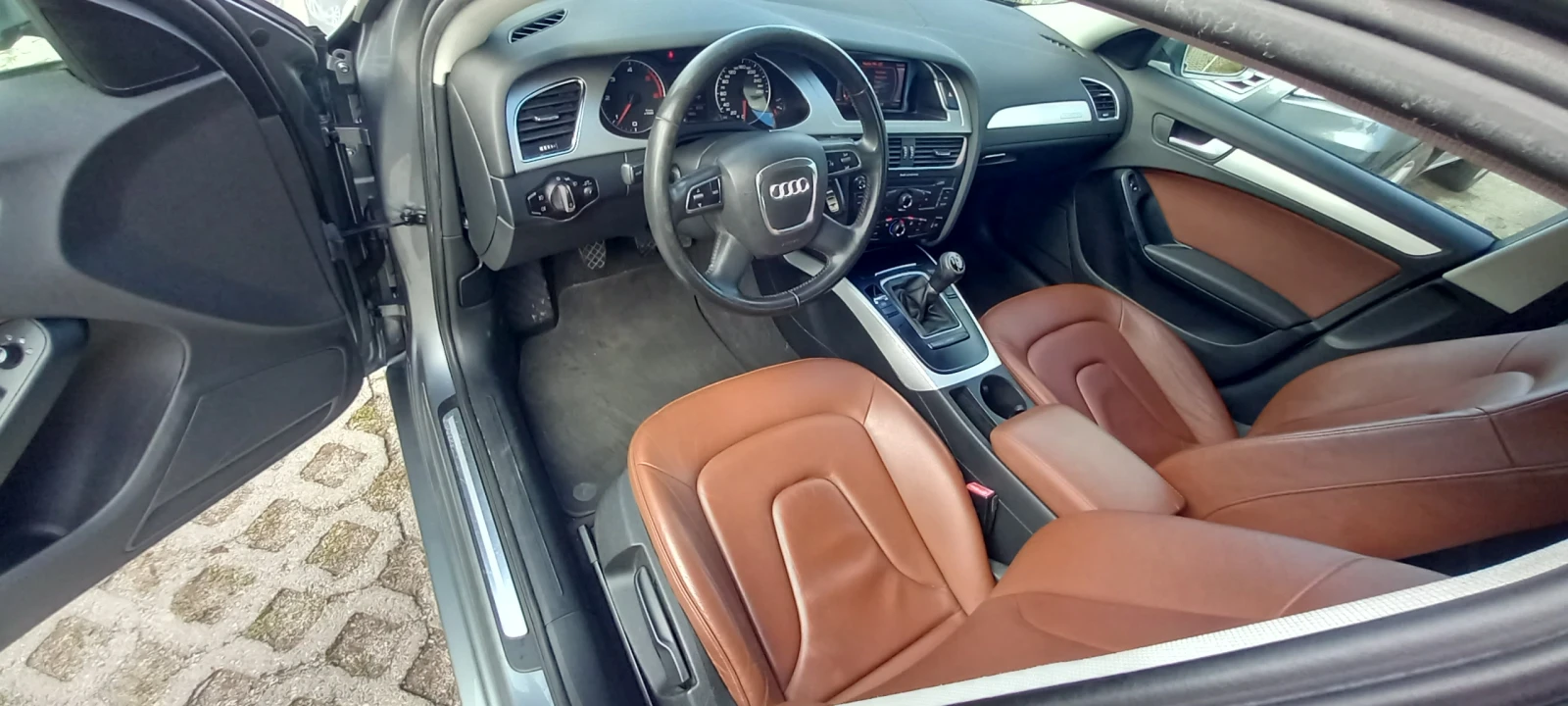 Audi A4 4Х4 FULL 2.0TDi ИЗКЛЮЧИТЕЛНО СЕРВИЗ КНИЖK ЛЕД КОЖА - изображение 7