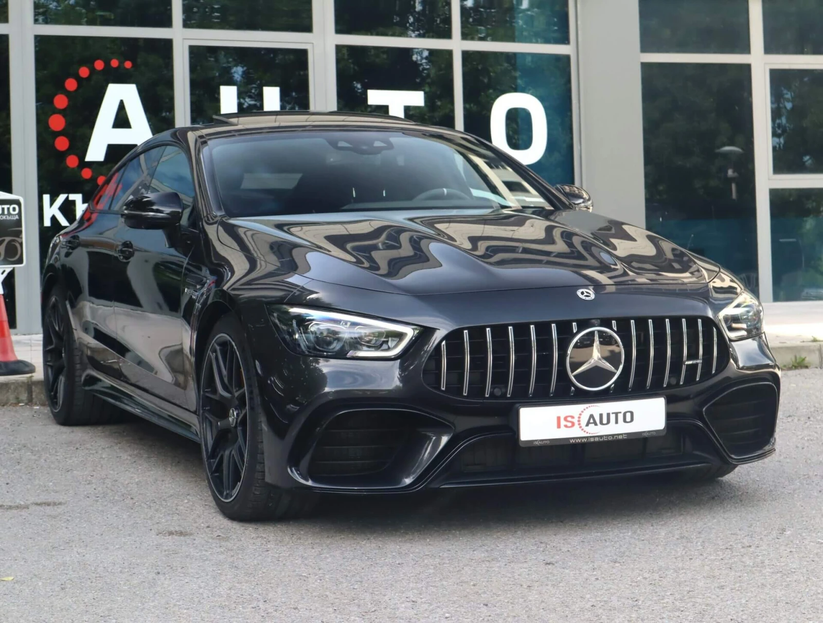 Mercedes-Benz AMG GT 63s/4Matic/Керамика/Карбон/Burmester/HuD/Камера 36, снимка 3 - Автомобили и джипове - 55039019