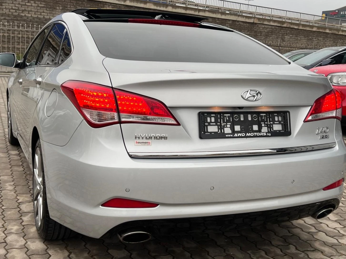 Hyundai I40 2.0i 178кс VERTEX Панорама Автоматик Нави Камера - изображение 4