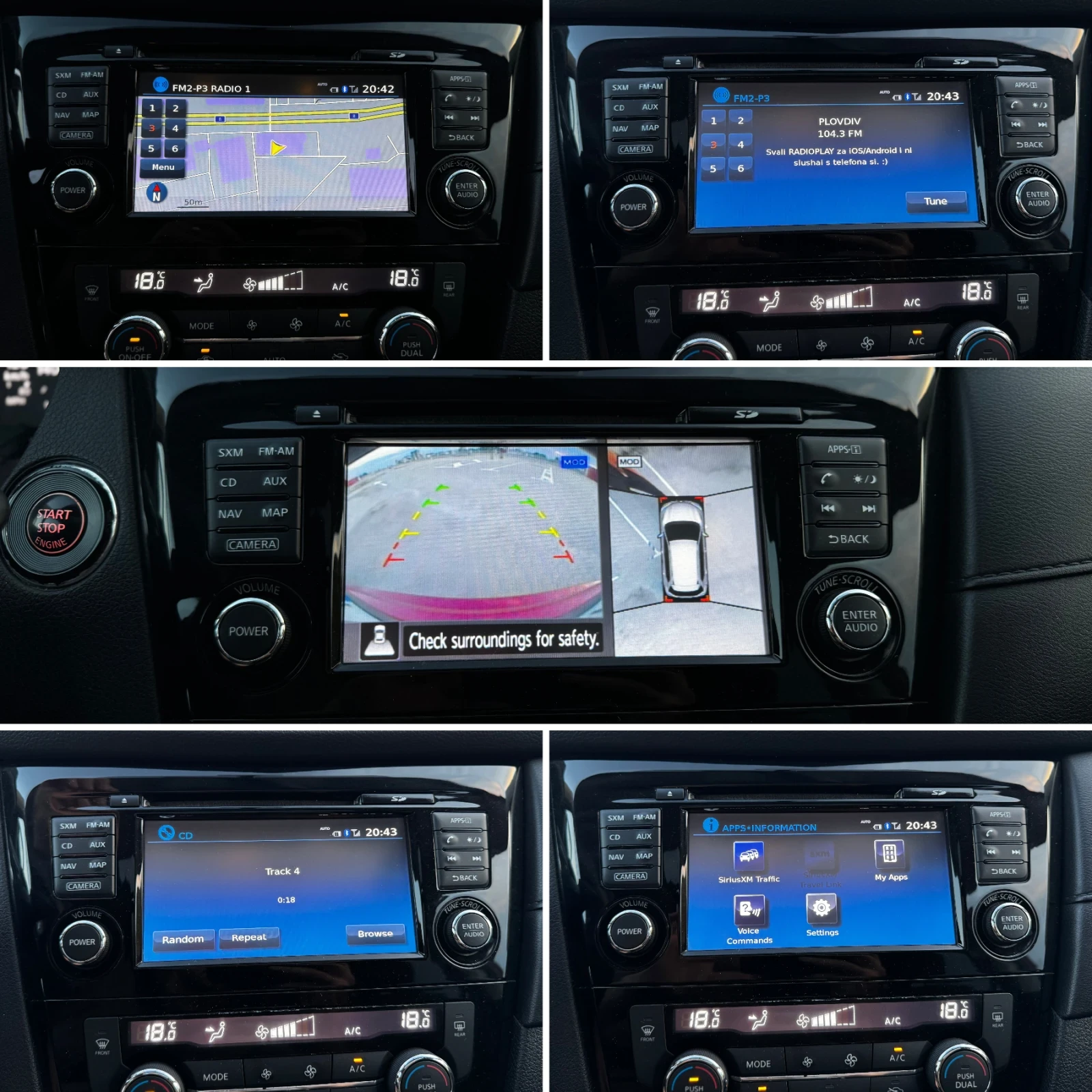 Nissan Rogue - 2.5 - LPG - AWD - Cam360 - Keyless - Navi - | Mobile.bg   13