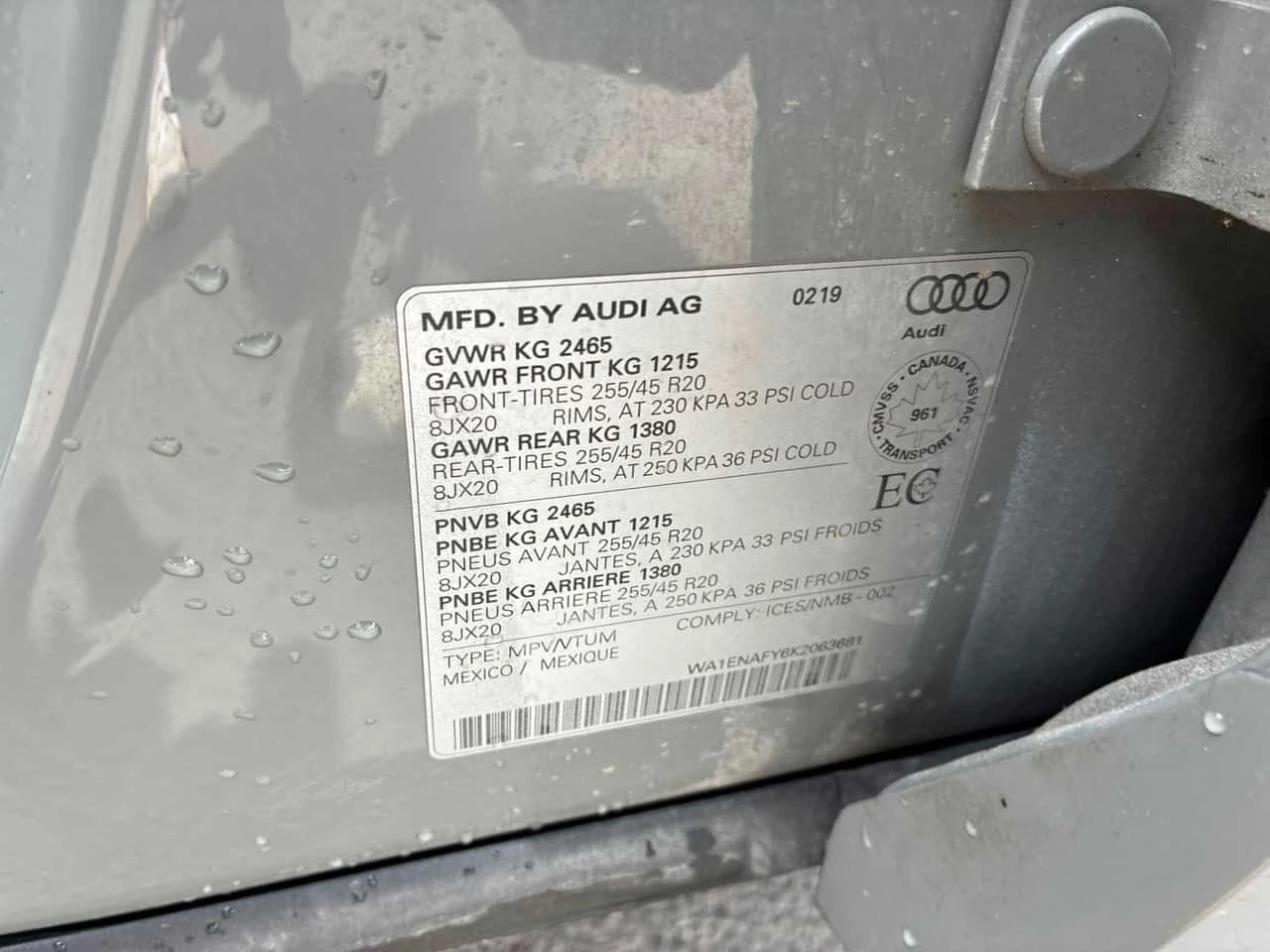 Audi Q5 Progressiv/Nardo Grey/S-LINE/CARFAX, снимка 11 - Автомобили и джипове - 55590982