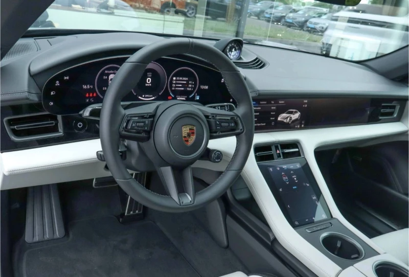 Porsche Taycan 4S = Sport Chrono= Гаранция, снимка 10 - Автомобили и джипове - 48040325