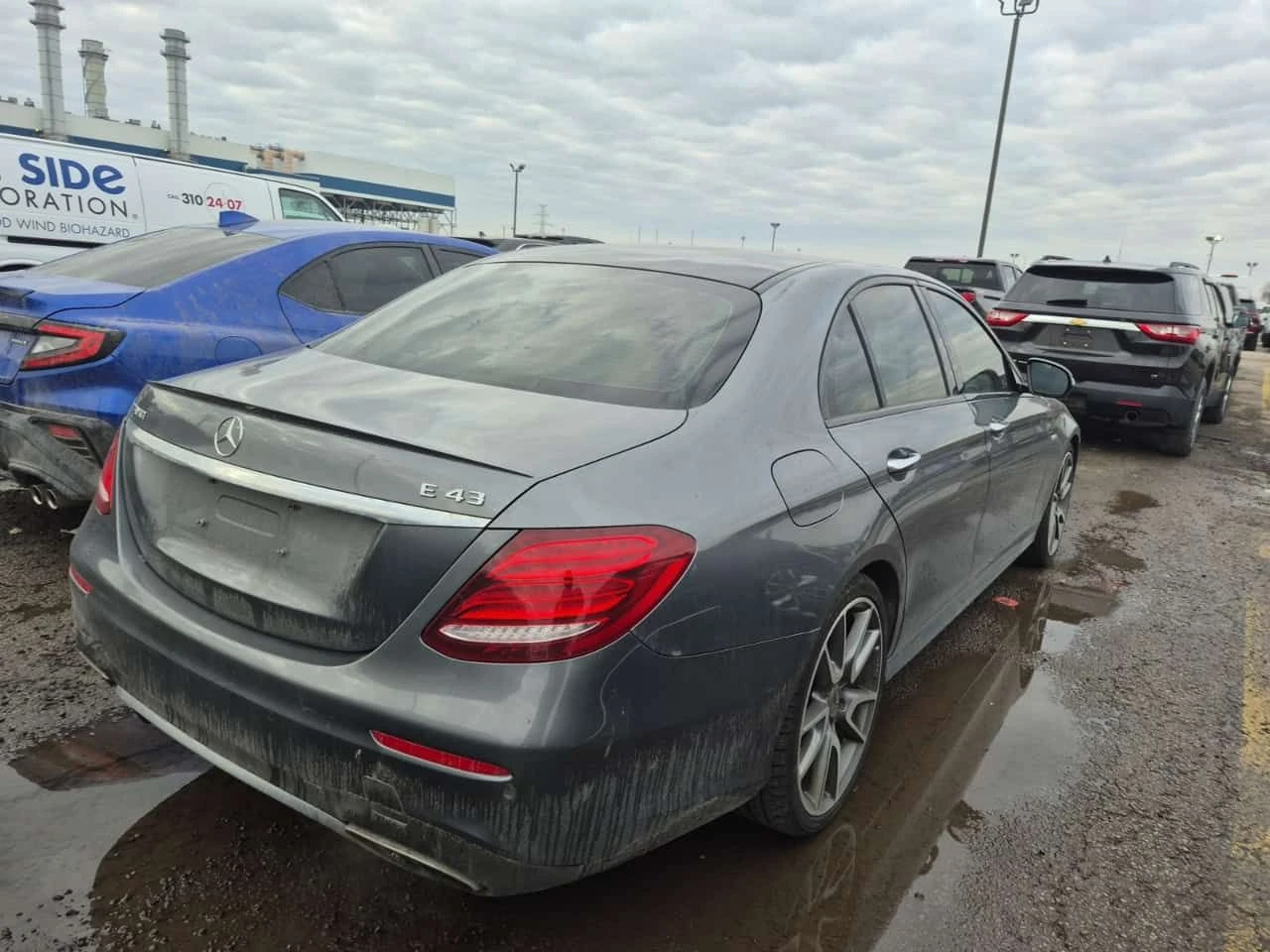 Mercedes-Benz E 43 AMG CARFAX/Дистроник/+ ГУМИ и ДЖАНТИ/Панорама/Подгрев/, снимка 3 - Автомобили и джипове - 54034170