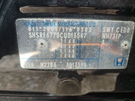 Honda Cr-v 2.2 i-DTEC/Фейс/Ръчка - 11 лв. / 5.62 € - 12885490 17