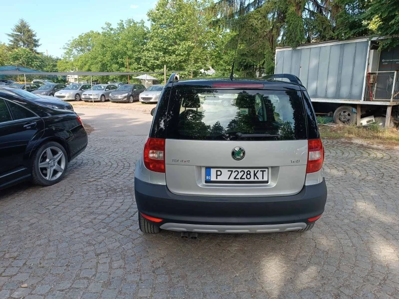 Skoda Yeti 2.0TDI-4x4, снимка 6 - Автомобили и джипове - 47049465