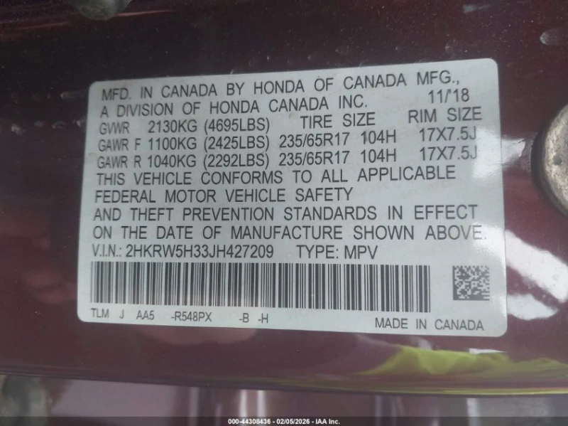 Honda Cr-v 2.4l Lx, снимка 9 - Автомобили и джипове - 53519000