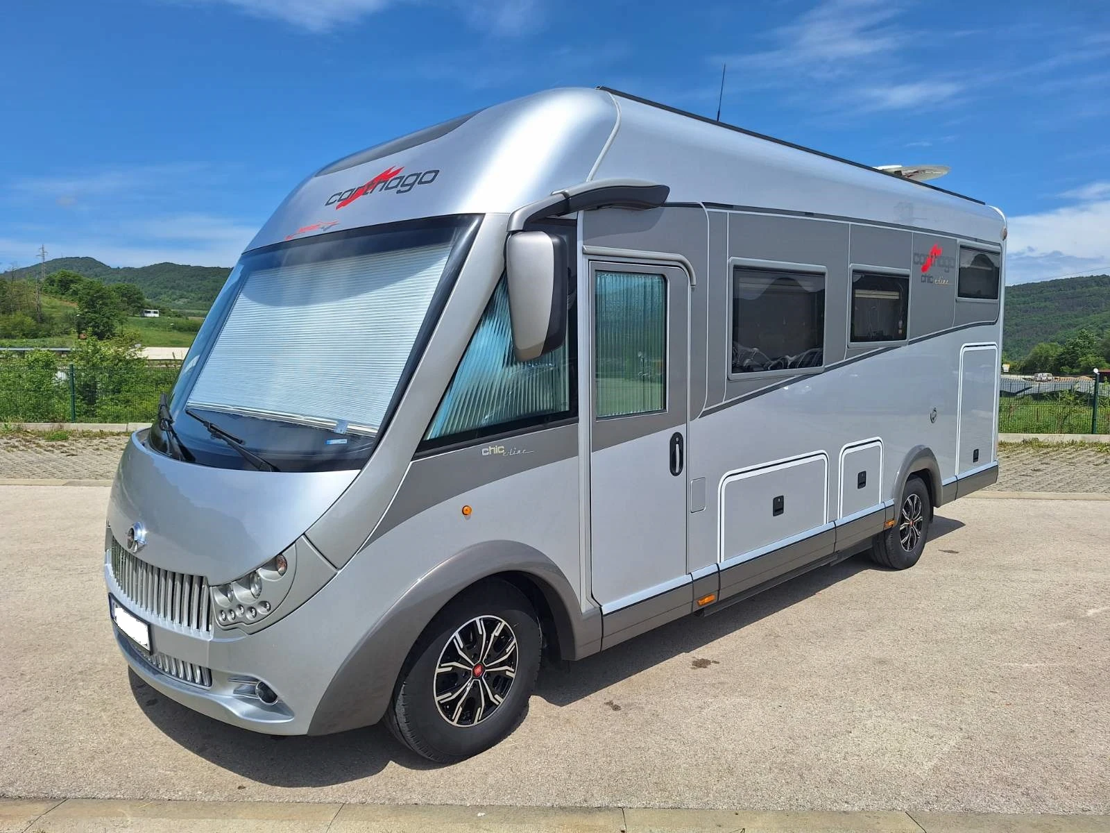 Кемпер Carthago Chic E-line до3, 5т ШВЕЙЦАРИЯ 3.0TD АВТОМАТ, ALDЕ,, снимка 1