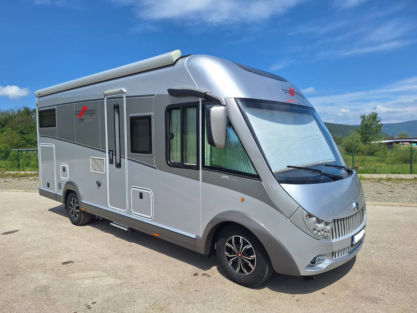 Кемпер Carthago Chic E-line до3, 5т ШВЕЙЦАРИЯ 3.0TD АВТОМАТ, ALDЕ,, снимка 1