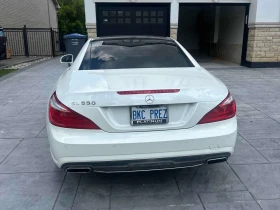 Mercedes-Benz SL 500 АМГ ПАКЕТ/550/CARFAX/ОБДУХ/ПАМЕТ/ХАРМАН/ | Auto.bg — изображение 4