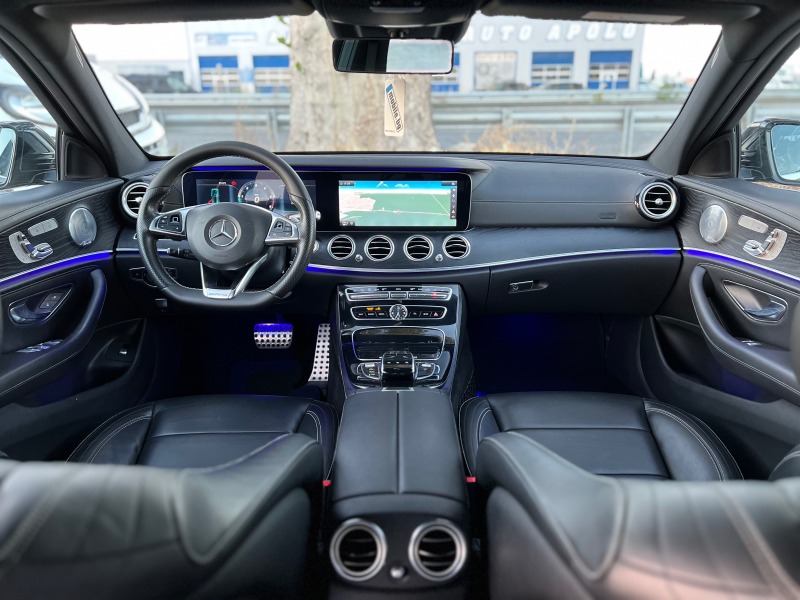 Mercedes-Benz E 220 BlueTEC=AMG=Head Up=Burmester=Панорама=360*Камера=, снимка 10 - Автомобили и джипове - 45115760