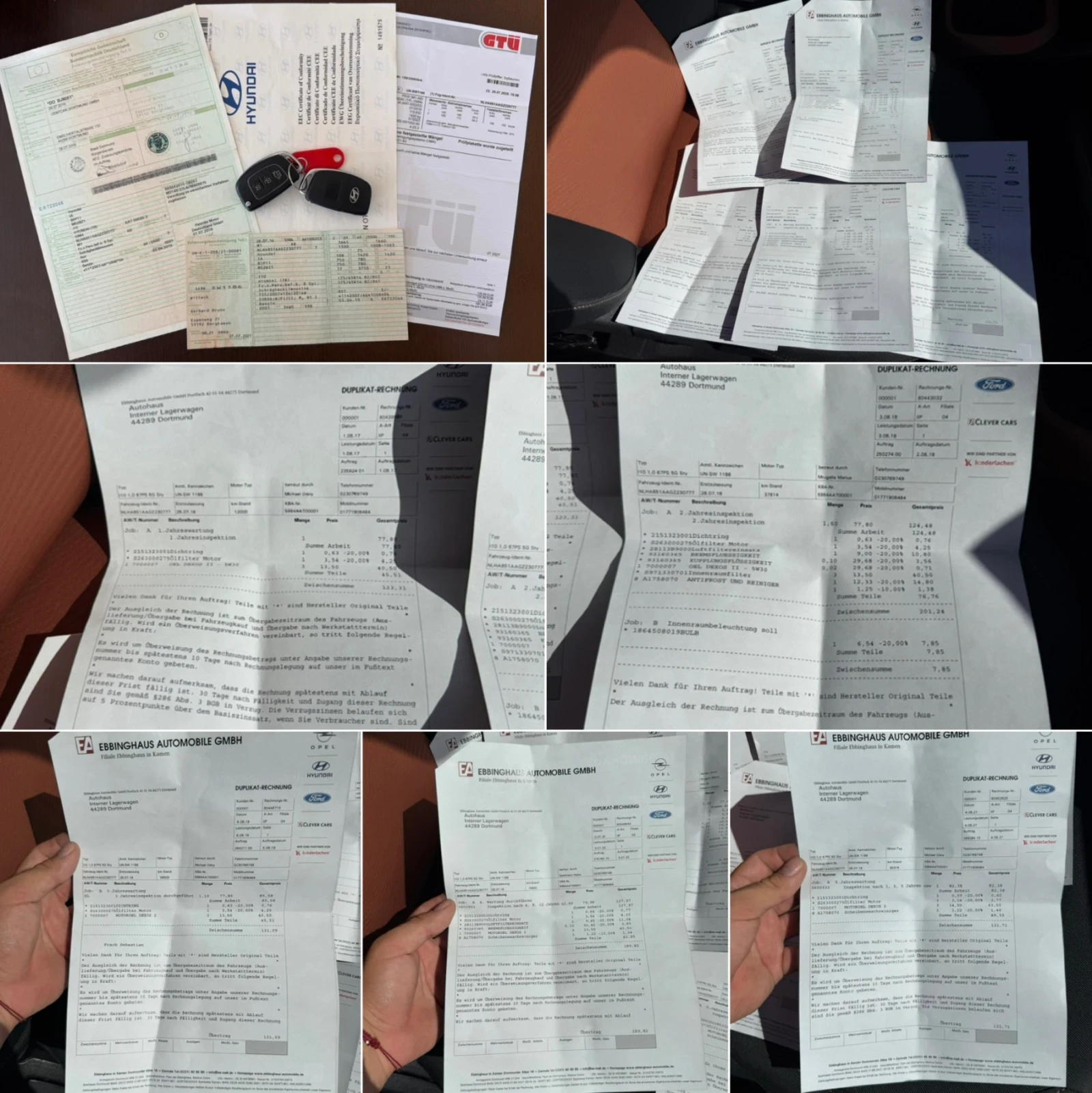 Hyundai I10 1.0i STYLE LED EURO 6 TUV COC SERVICE BOOK, снимка 16 - Автомобили и джипове - 54901251