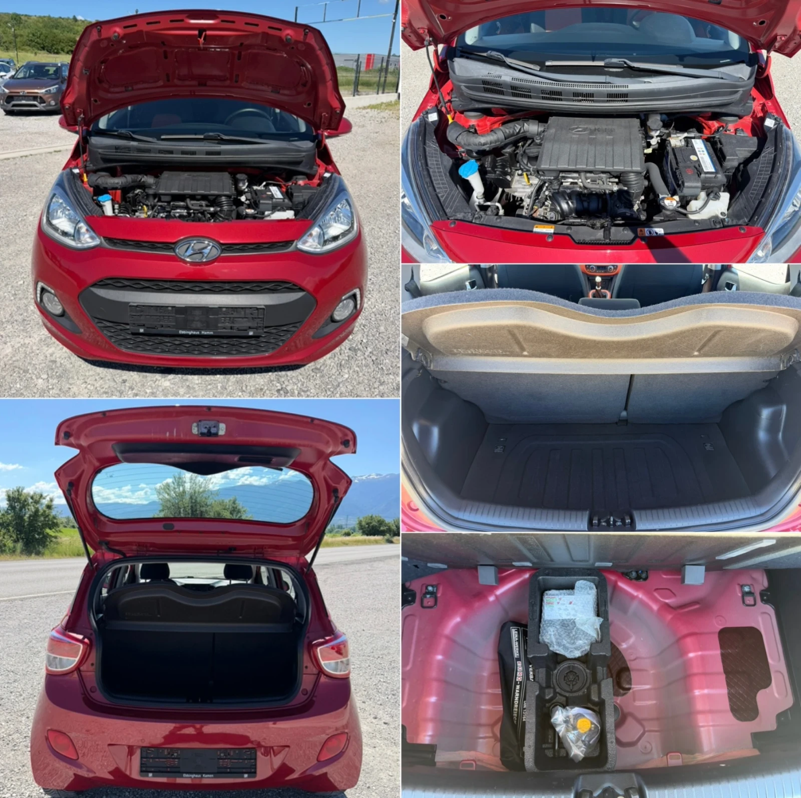 Hyundai I10 1.0i STYLE LED EURO 6 TUV COC SERVICE BOOK, снимка 17 - Автомобили и джипове - 54901251