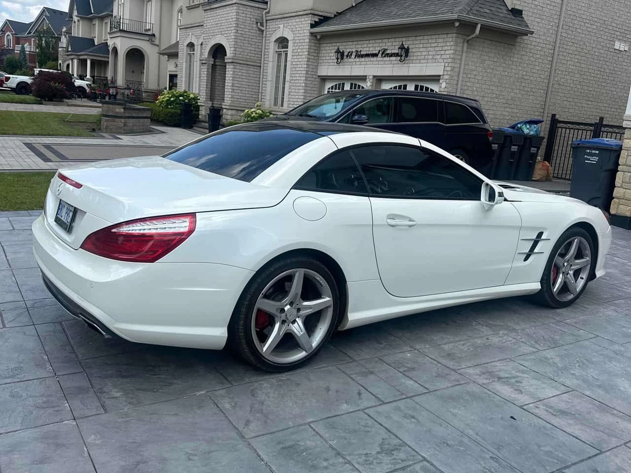 Mercedes-Benz SL 500 АМГ ПАКЕТ/550/CARFAX/ОБДУХ/ПАМЕТ/ХАРМАН/, снимка 3 - Автомобили и джипове - 55073583