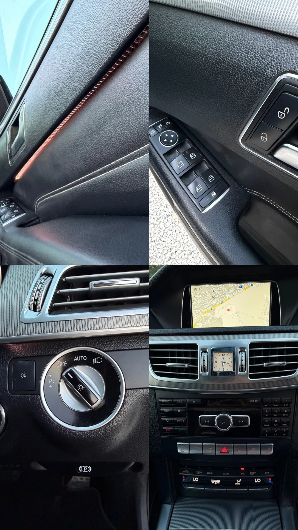 Mercedes-Benz E 220 AMG PACKET * FACELIFT* , снимка 17 - Автомобили и джипове - 55646266