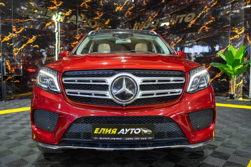 Mercedes-Benz GLS 500 550 FULL AMG LINE 7-МЕСТЕН ПАНО 3ХTV ЛИЗИНГ 100%, снимка 3 - Автомобили и джипове - 52915818