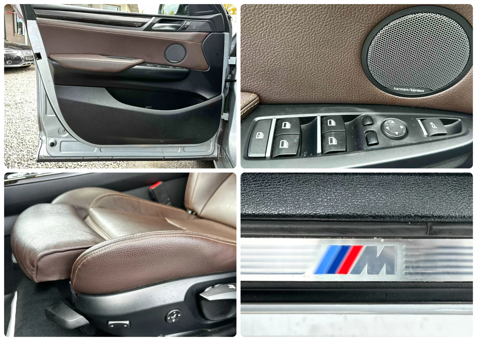 BMW X4 3.0D 313HP M FULL CAM LED H/K DISTRONIC 149000KM | Mobile.bg   15