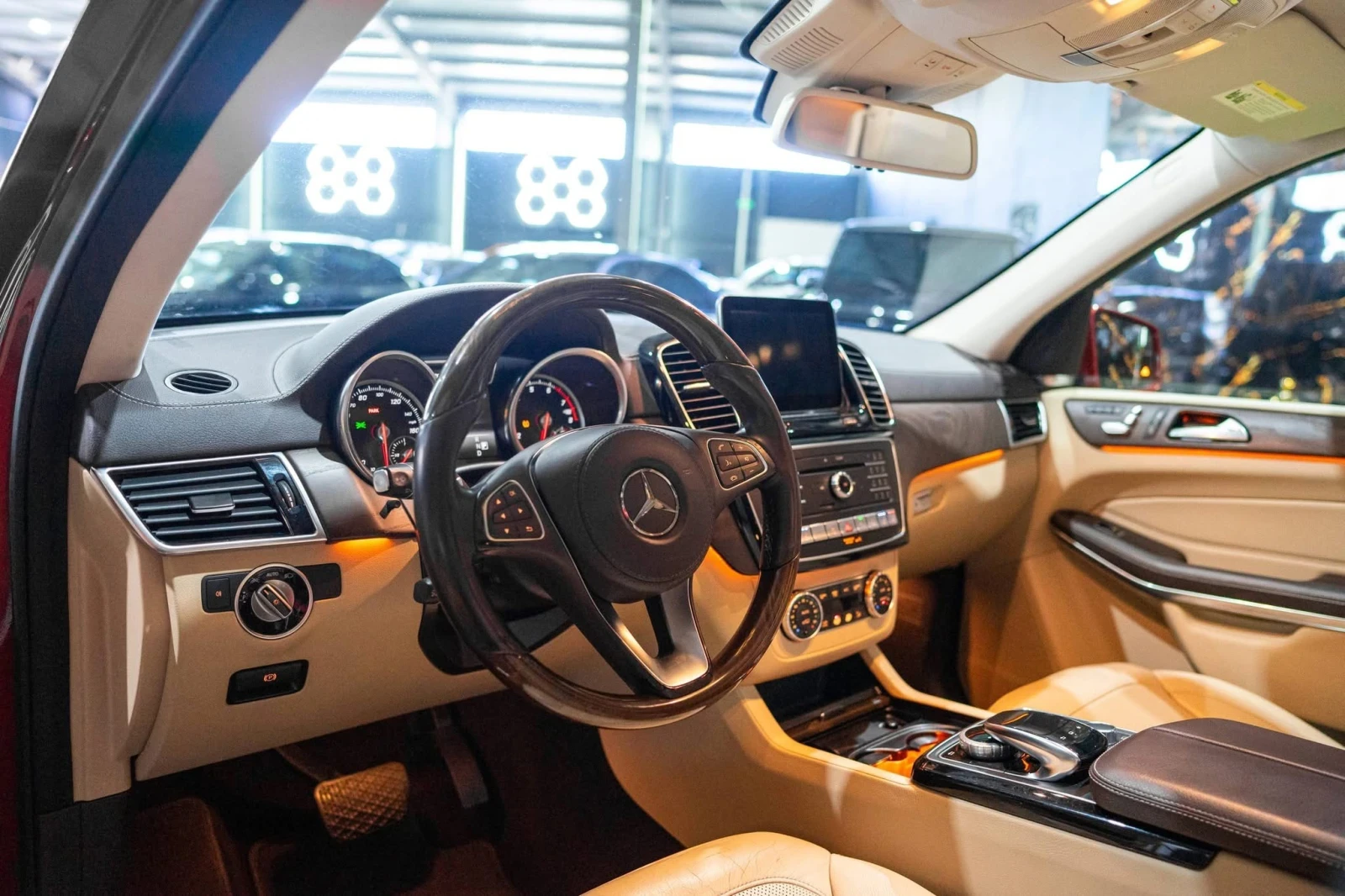 Mercedes-Benz GLS 500 550 FULL AMG LINE 7-������ ���� 3�TV ������ 100% | Mobile.bg � ����������� 11