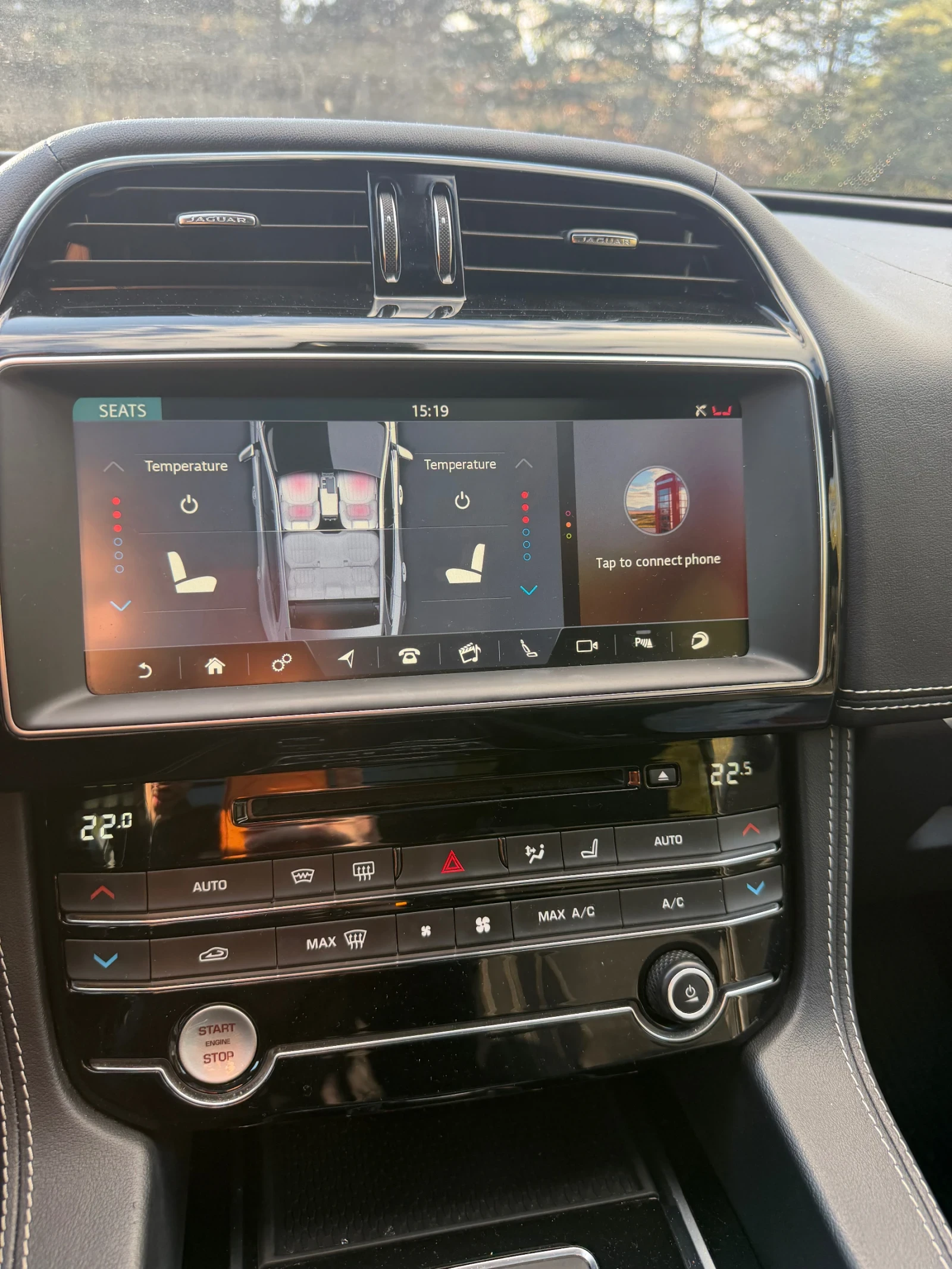 Jaguar F-PACE Лизинг/82300KM/ACC/Alcantara/ponorama/Ful!, снимка 13 - Автомобили и джипове - 53740909