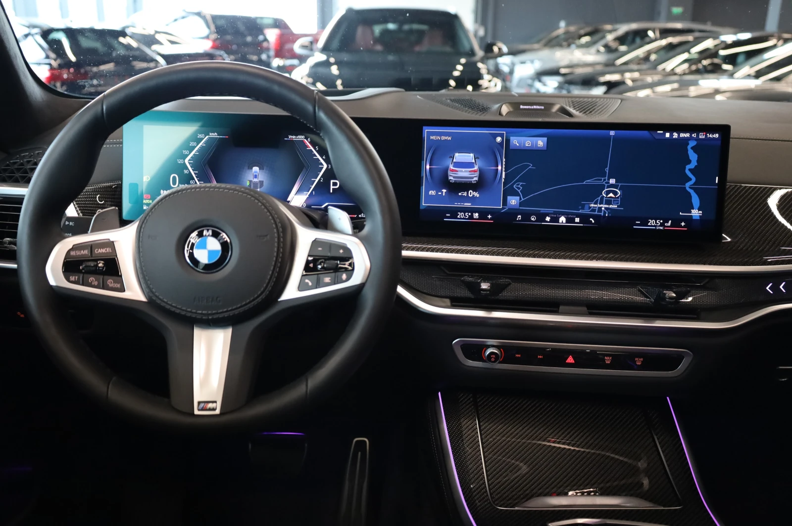 BMW X5 M SPORTPRO* XDRIVE* SWAROVSKI* FULL LED LIGHTS* B&, снимка 10 - Автомобили и джипове - 54228297