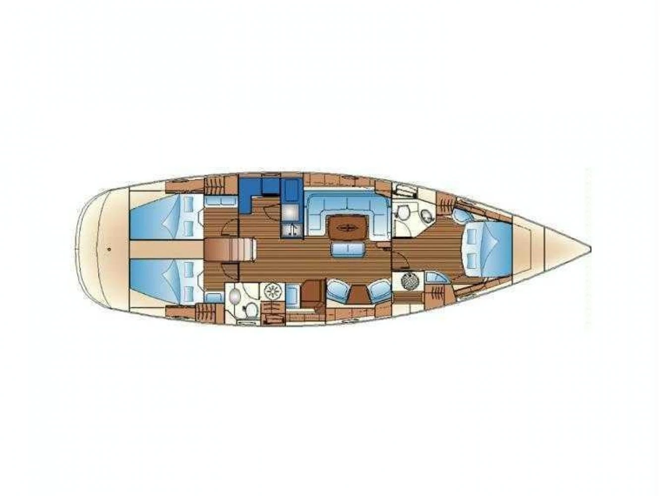 Ветроходна лодка Bavaria Vision 50 - изображение 3