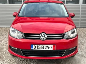 VW Sharan 2.0TDI LED ДИСТРОНИК ФЕЙСЛИФТ НАВИ ПОДГРЕВ ЕВРО 6, снимка 2