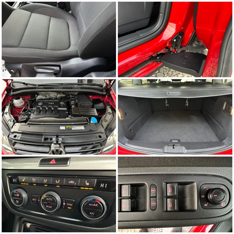 VW Sharan 2.0TDI LED ДИСТРОНИК ФЕЙСЛИФТ НАВИ ПОДГРЕВ ЕВРО 6, снимка 17 - Автомобили и джипове - 52956775