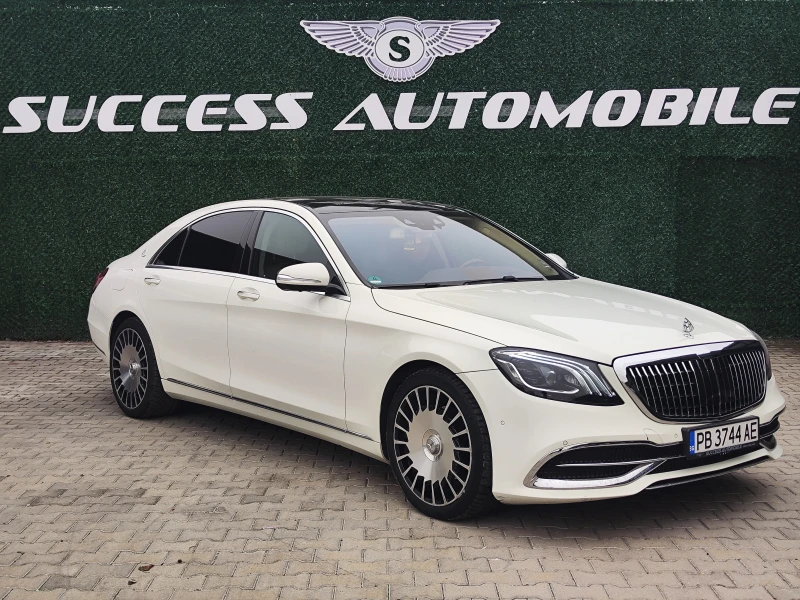 Mercedes-Benz S 350 MAYBACH* LONG* BURMESTER* PANORAMA* FACE* 360CAM* , снимка 2 - Автомобили и джипове - 53175229
