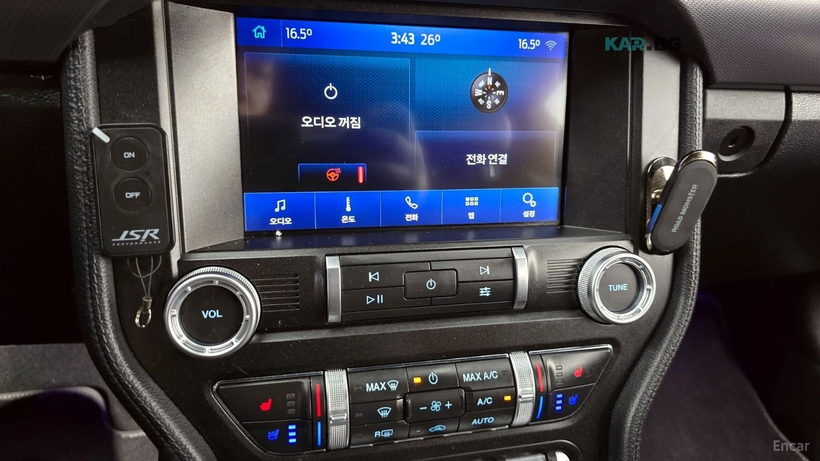 Ford Mustang * 2.3* КОЖА* ПОДГРЕВ* ОБДУХВАНЕ* NAVI* LED* , снимка 16 - Автомобили и джипове - 54892799