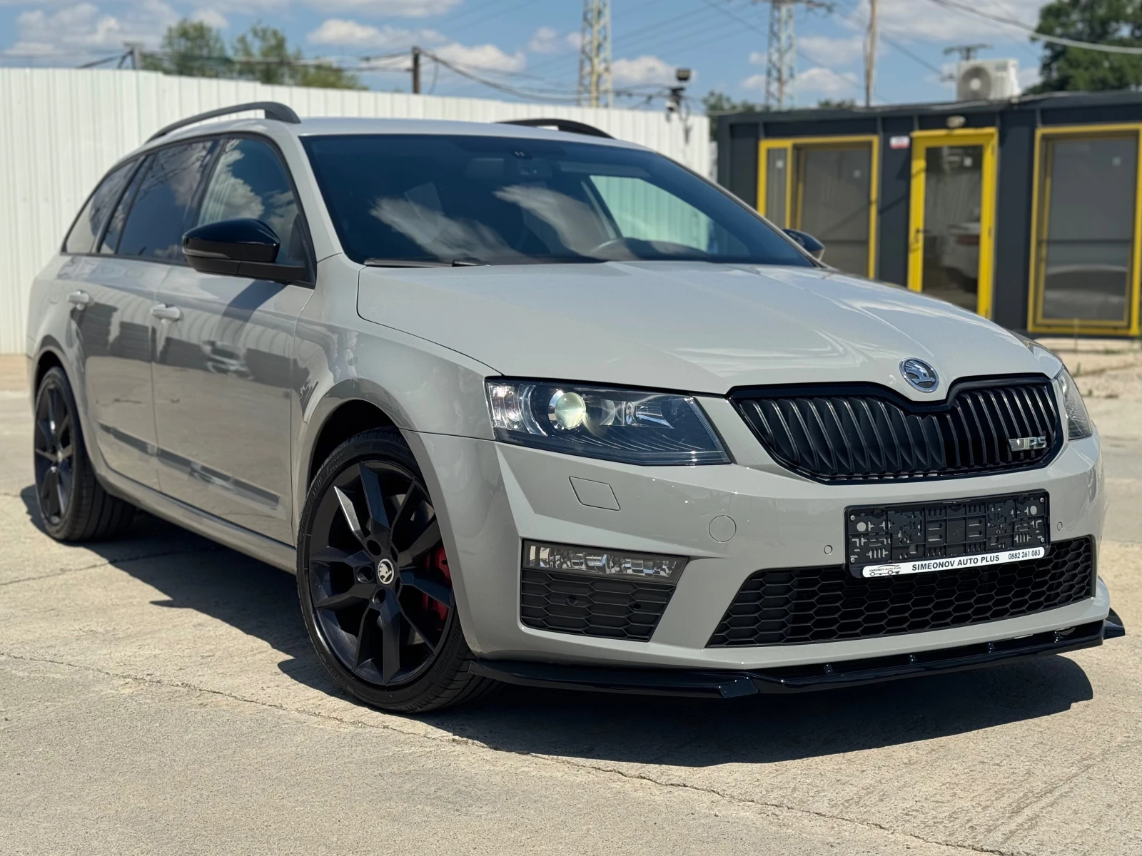 Skoda Octavia VRS/2.0i-220кс NARDO-GREY DSG SHADOW KEY-LESS ТОП, снимка 5 - Автомобили и джипове - 55530456