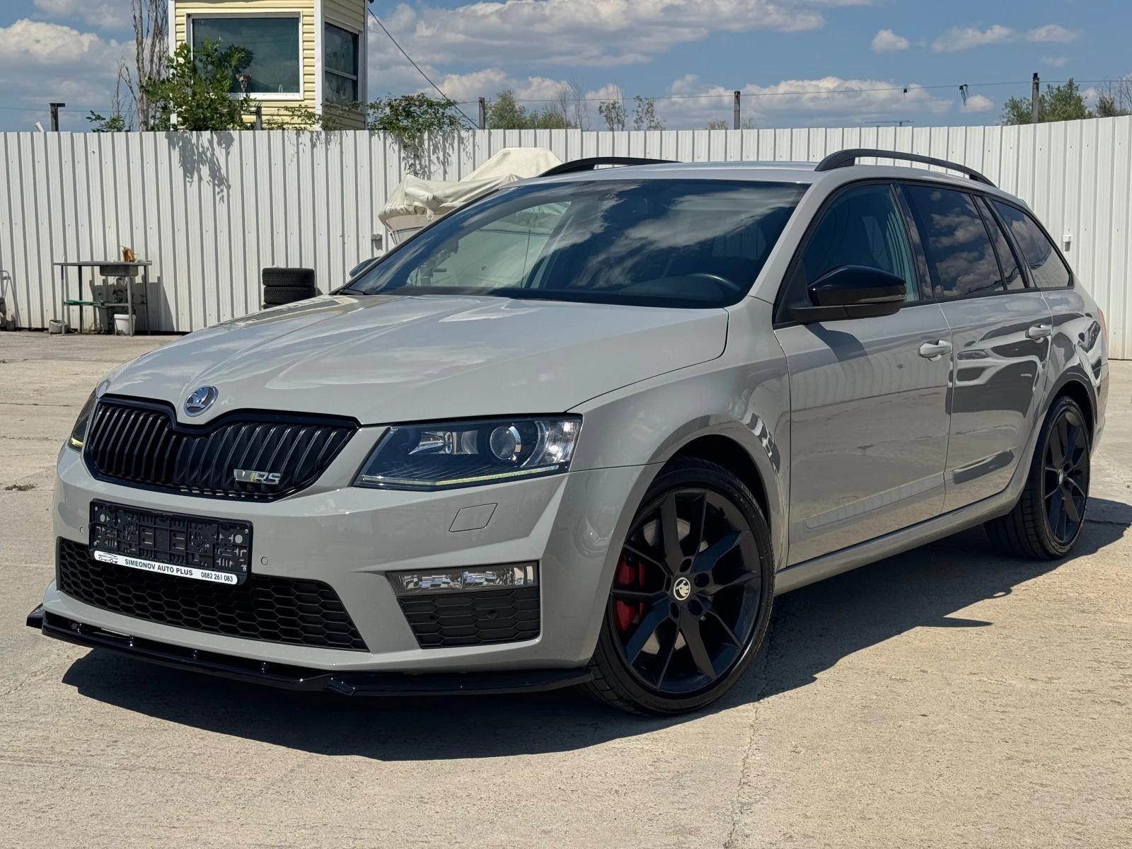 Skoda Octavia VRS/2.0i-220кс NARDO-GREY DSG SHADOW KEY-LESS ТОП, снимка 2 - Автомобили и джипове - 55530456