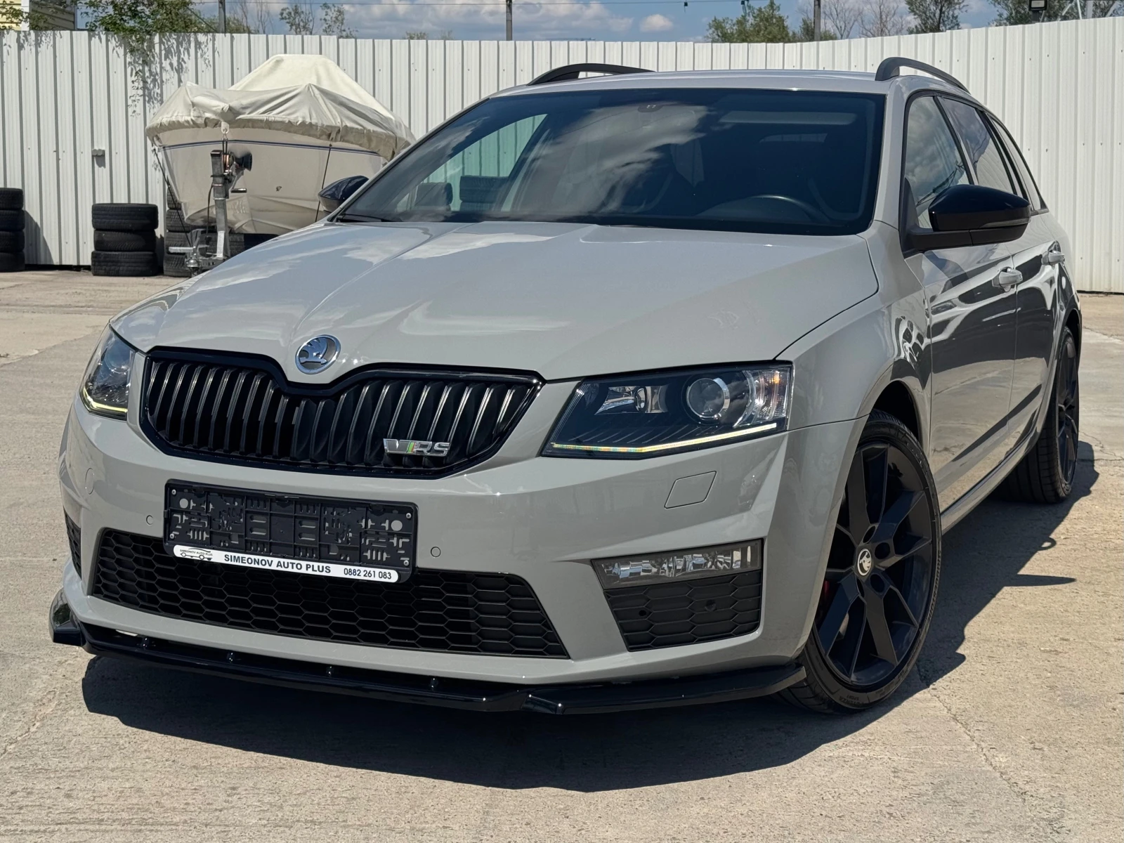 Skoda Octavia VRS/2.0i-220кс NARDO-GREY DSG SHADOW KEY-LESS ТОП
