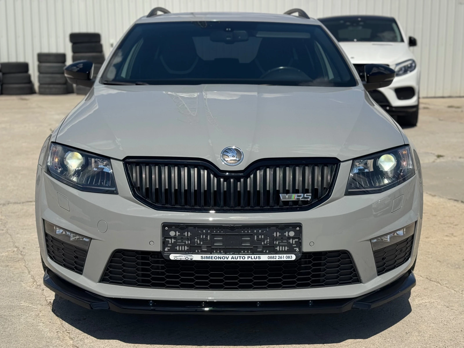 Skoda Octavia VRS/2.0i-220кс NARDO-GREY DSG SHADOW KEY-LESS ТОП, снимка 3 - Автомобили и джипове - 55530456