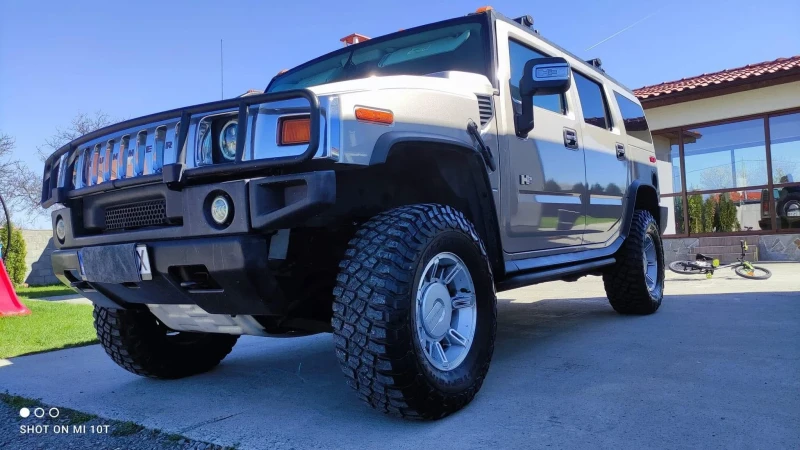 Hummer H2 6000 кубика 325 к.с. Топ състояние , снимка 1 - Автомобили и джипове - 49021957