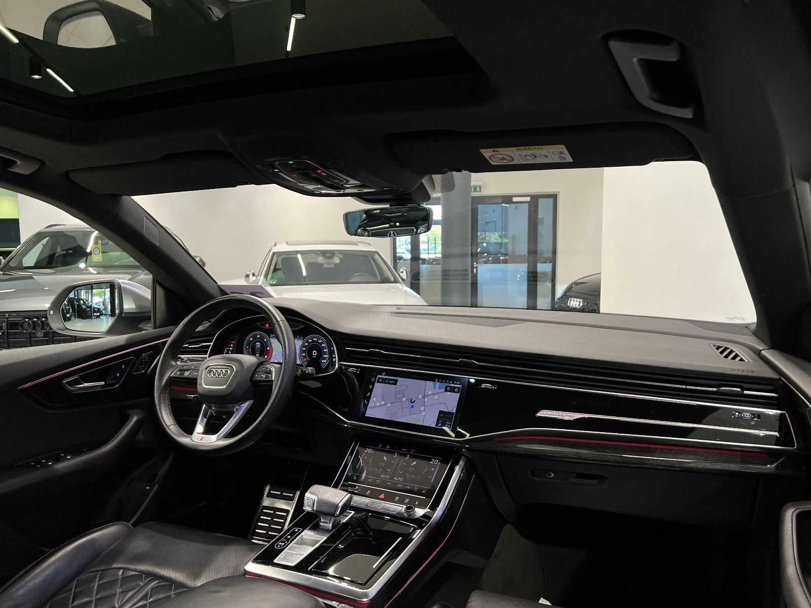 Audi SQ8 4.0/RSPACK/435HP/ACC/MEMORY/B&O/PANO/AMBI/CAM/153f - изображение 10