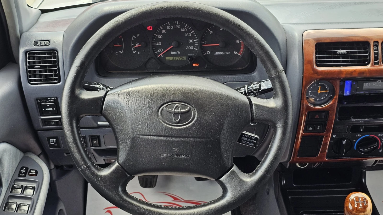 Toyota Land cruiser 3.0TD 4x4 5SP CH-ПЪЛНА ИСТ.-ТОП СЪСТ.-ЛИЗИНГ, снимка 10 - Автомобили и джипове - 54792760
