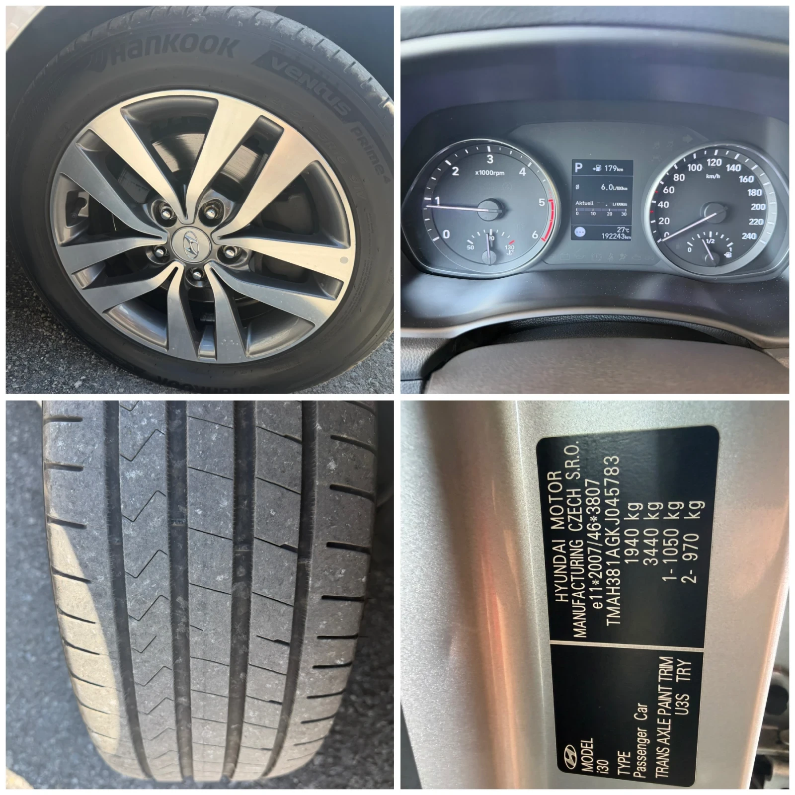 Hyundai I30 1.6CRDI* AUTOMAT REALNI KM* , снимка 16 - Автомобили и джипове - 55797311