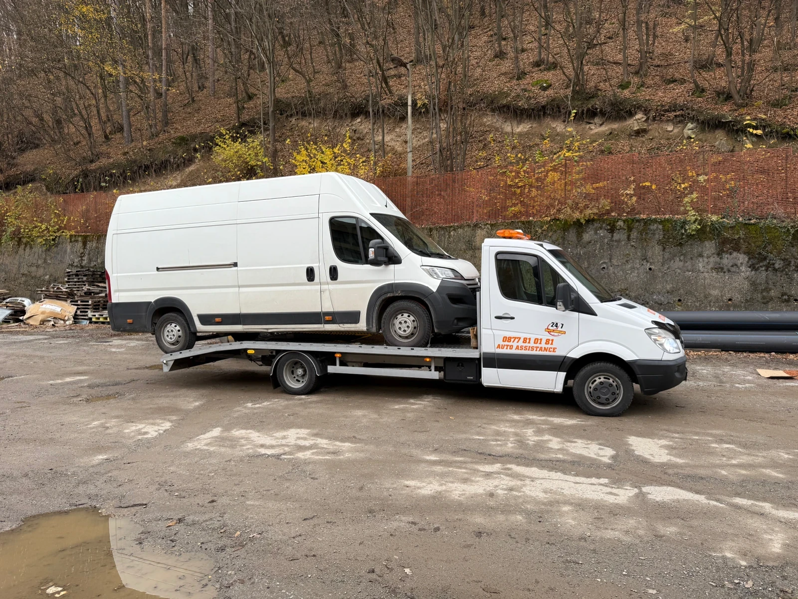Mercedes-Benz Sprinter 418 Пътна помощ, снимка 9 - Бусове и автобуси - 53938922