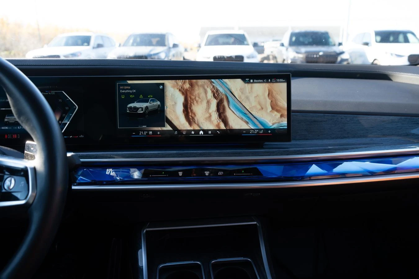 BMW 760 Swarovski* Mineral White Metallic | Mobile.bg   15