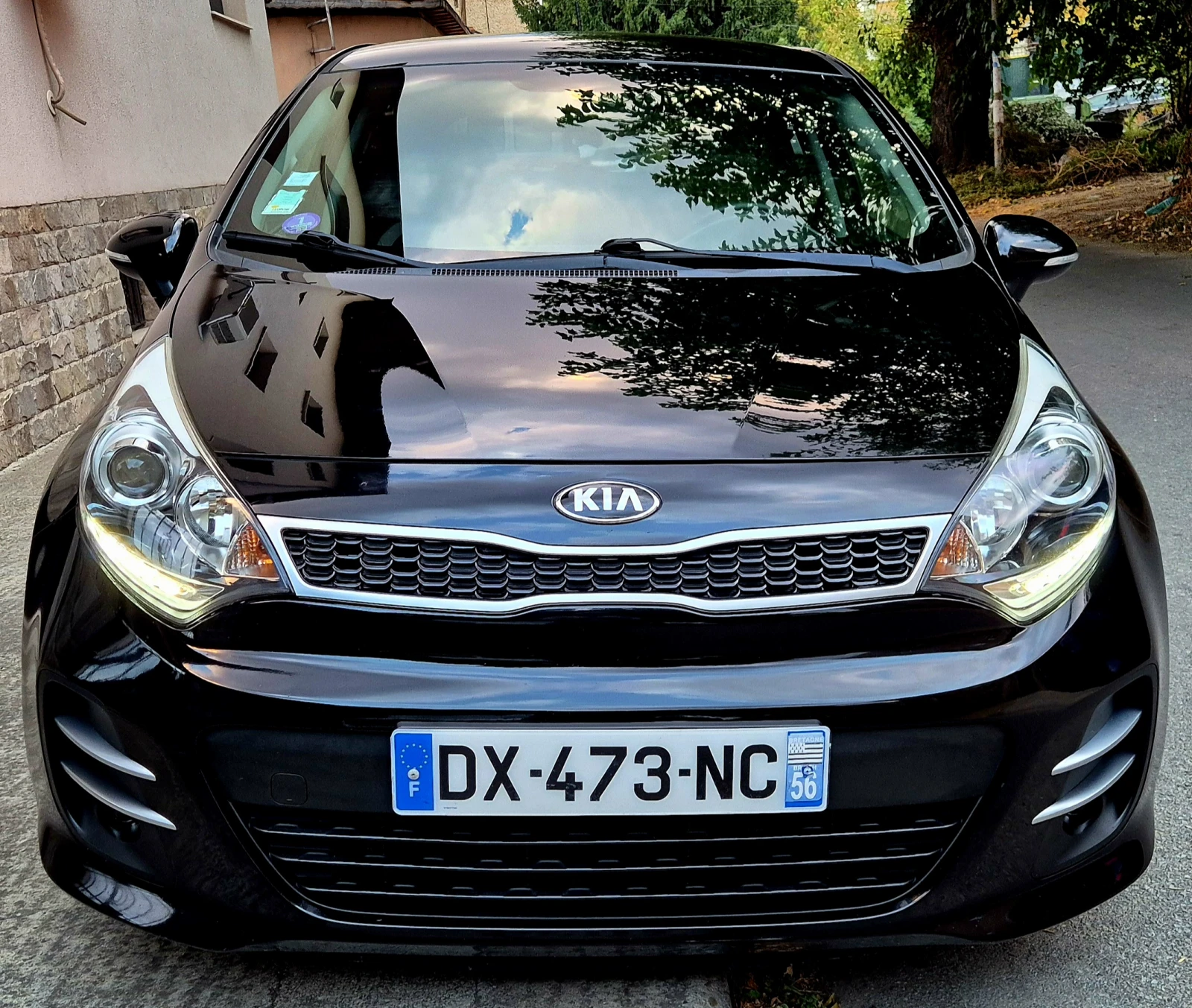 Kia Rio 1.2i-FACE LIFT-LUX-верига-нави-кожа, снимка 7 - Автомобили и джипове - 55781629