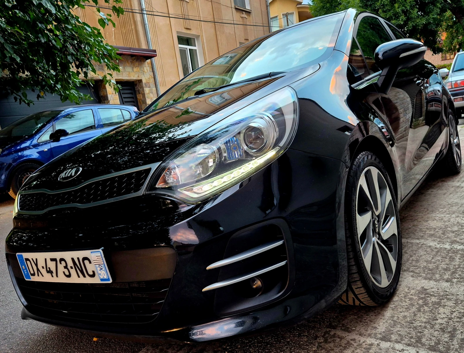 Kia Rio 1.2i-FACE LIFT-LUX-верига-нави-кожа, снимка 2 - Автомобили и джипове - 55781629