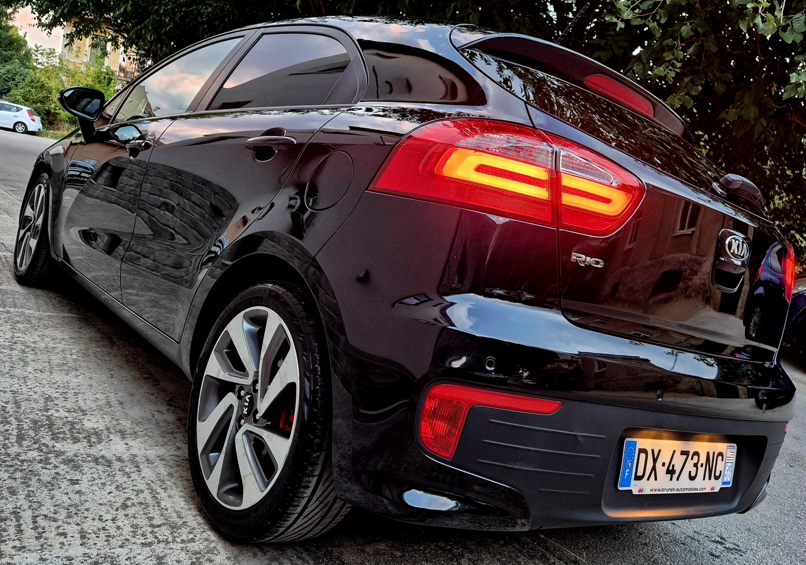 Kia Rio 1.2i-FACE LIFT-LUX-верига-нави-кожа, снимка 5 - Автомобили и джипове - 55781629