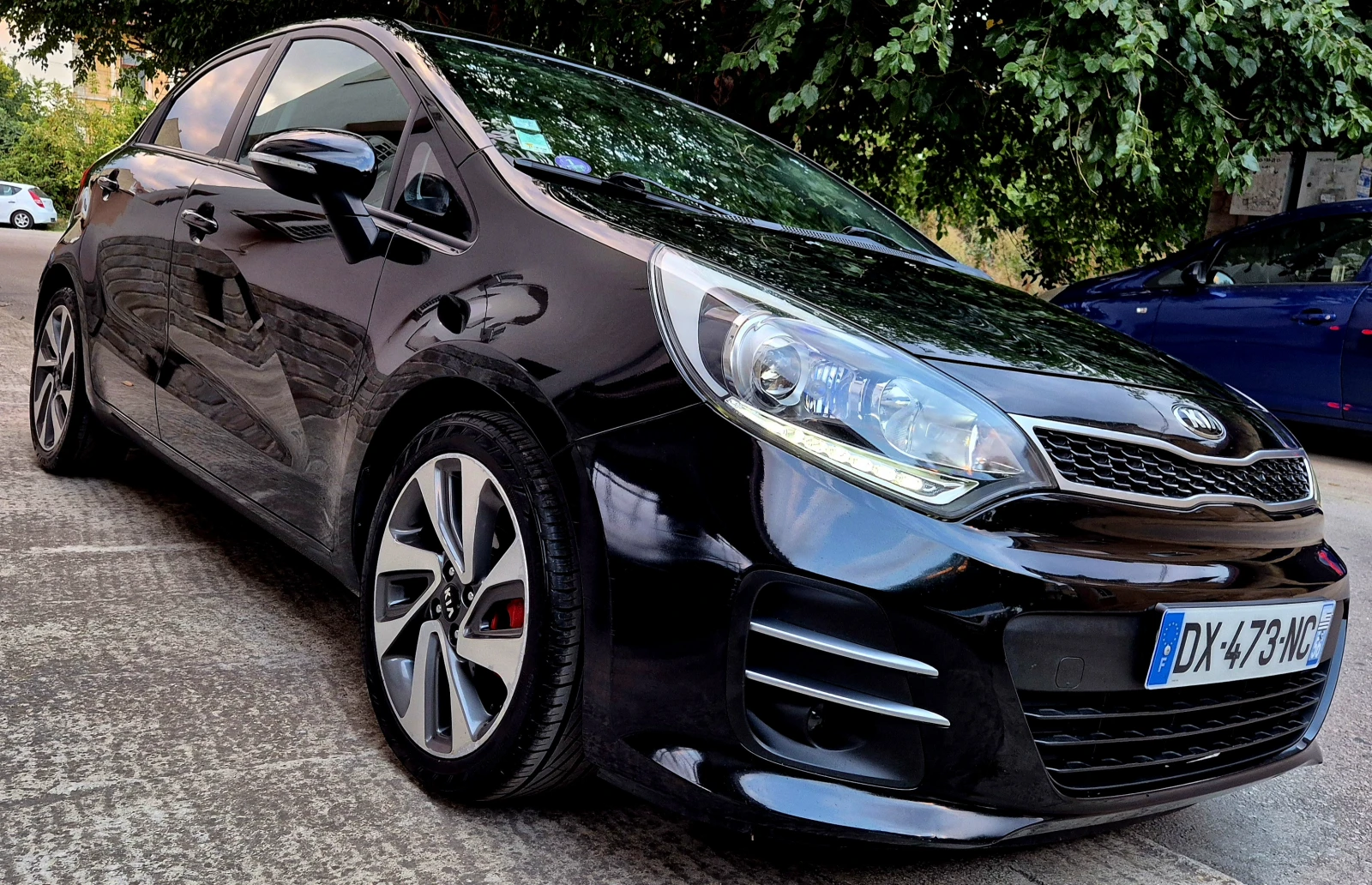 Kia Rio 1.2i-FACE LIFT-LUX-верига-нави-кожа, снимка 4 - Автомобили и джипове - 55781629