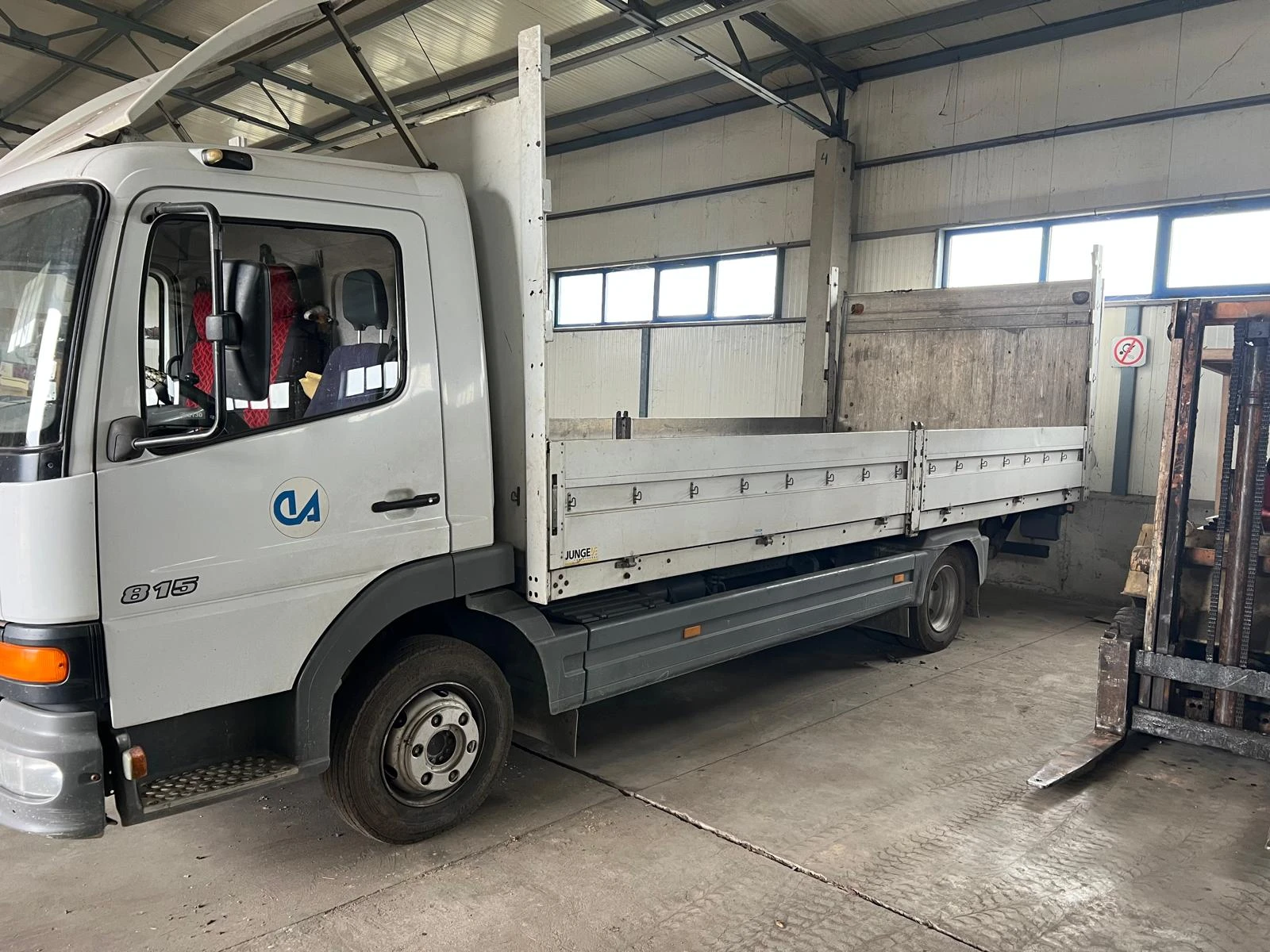 Mercedes-Benz Atego 815 4, 2D ПАДАЩ БОРД - изображение 5