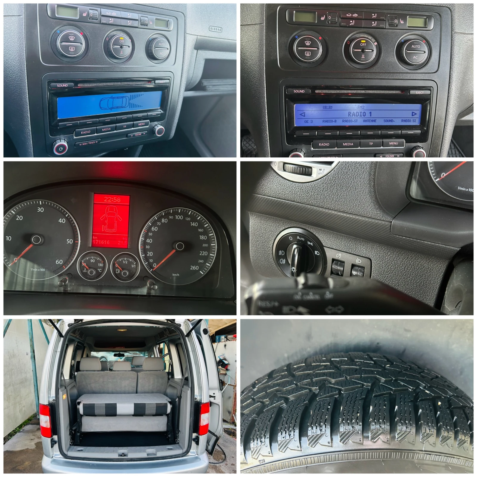 VW Caddy 2.0TDI* STYLE* 6+ 1* TOP* UNIKAT | Mobile.bg — изображение 16