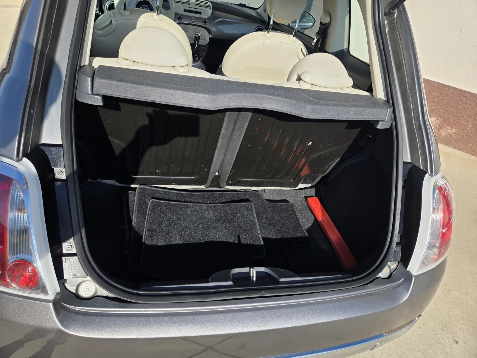 Fiat 500 EURO 6 + АВТОМАТИК + 80 000КМ+ ПАНОРАМА, снимка 13 - Автомобили и джипове - 56125362