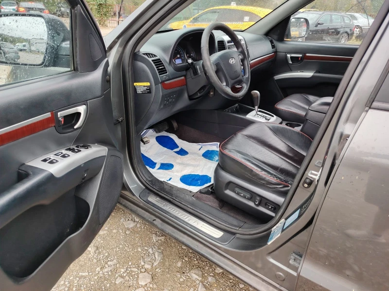 Hyundai Santa fe 2.7i-189кc. avtomat. LPG, снимка 9 - Автомобили и джипове - 52163694