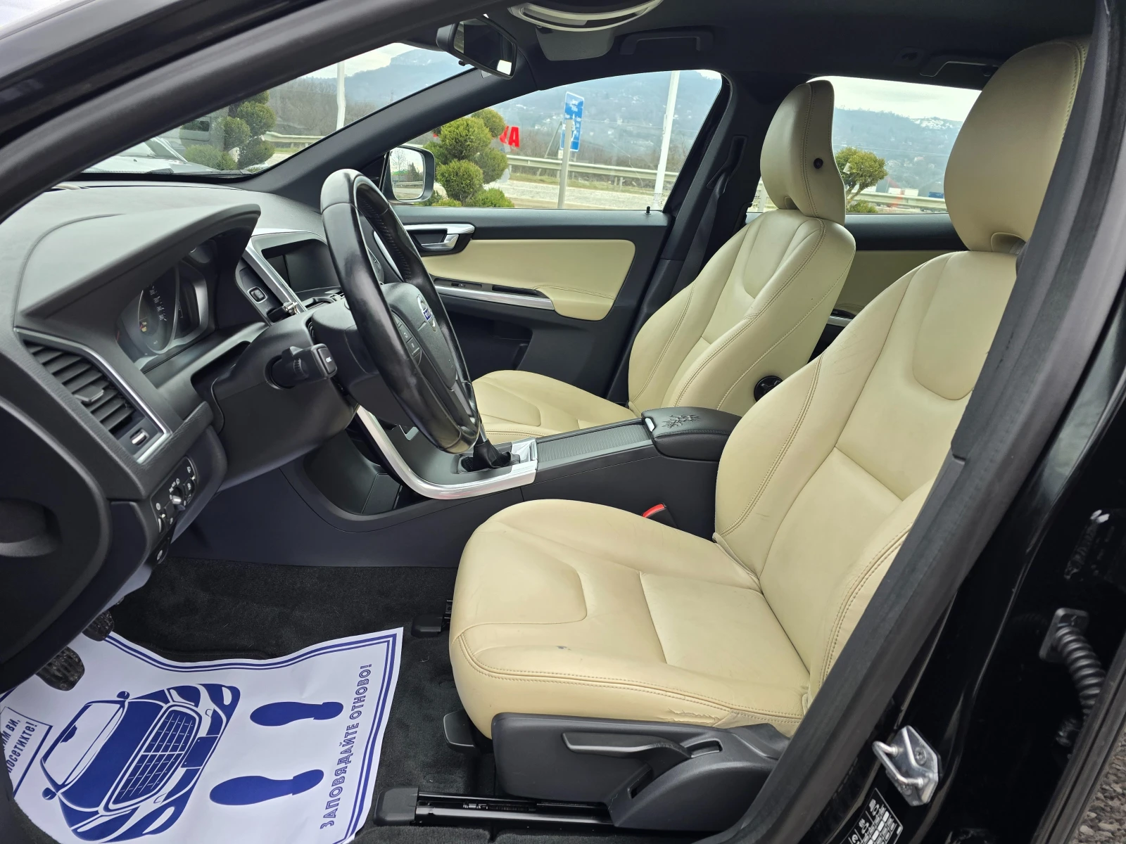 Volvo XC60 2, 4 D NAVI 164888 РЕАЛНИ КИЛОМЕТРИ - изображение 10